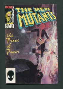 New Mutants #25  / 9.0 VFN/NM - 9.2 NM   March 1985