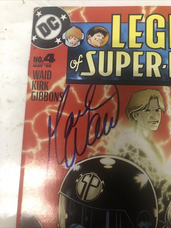 Legion Of Super-Heroes (2005) # 4 Variant Edition • DC Comics • Signed Mark Waid