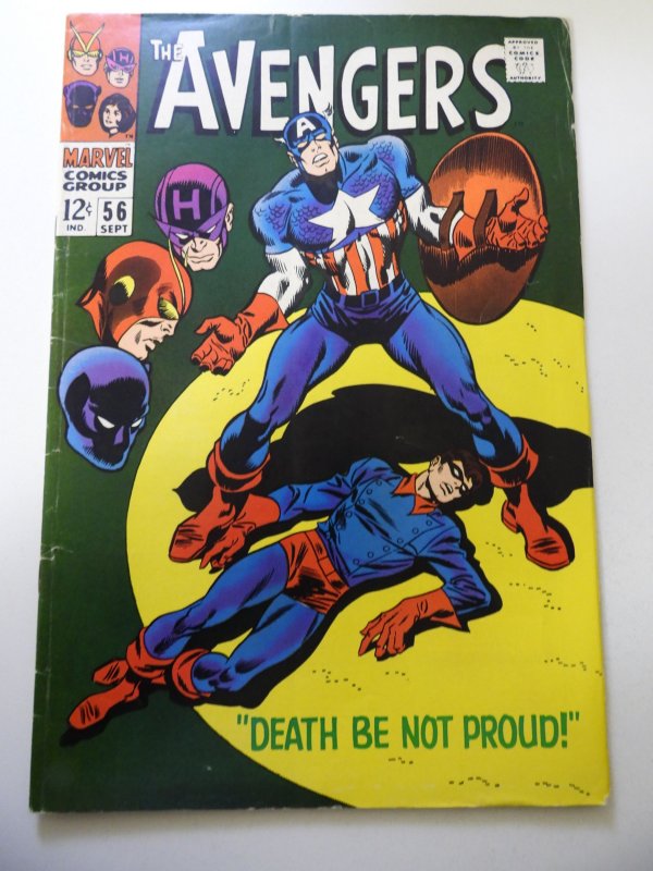 The Avengers #56 (1968) VG+ Condition