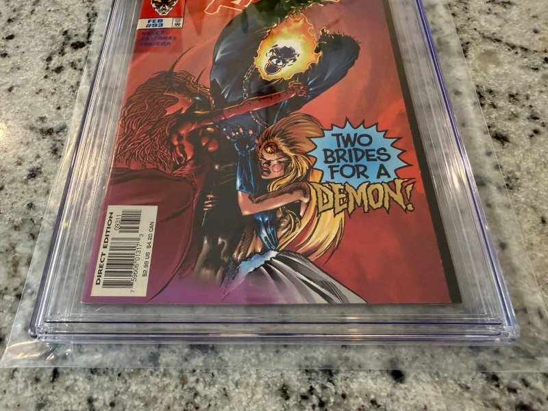 Ghost Rider # 93 CGC Graded 8.5 Marvel Comic Book 1998 Last Issue Demon JH24