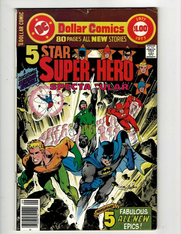 6 Comics 5 Star Super Hero Spectacular Holiday Xanadu 1 Nightmare 1 2 DC 28 GK21