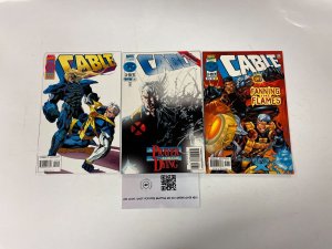 3 Cable Marvel Comics Books #19 36 37 8 JW16