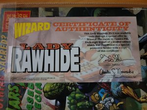 Lady Rawhide #1/2 /w COA ~ NEAR MINT NM ~ 1996 Topps Comics