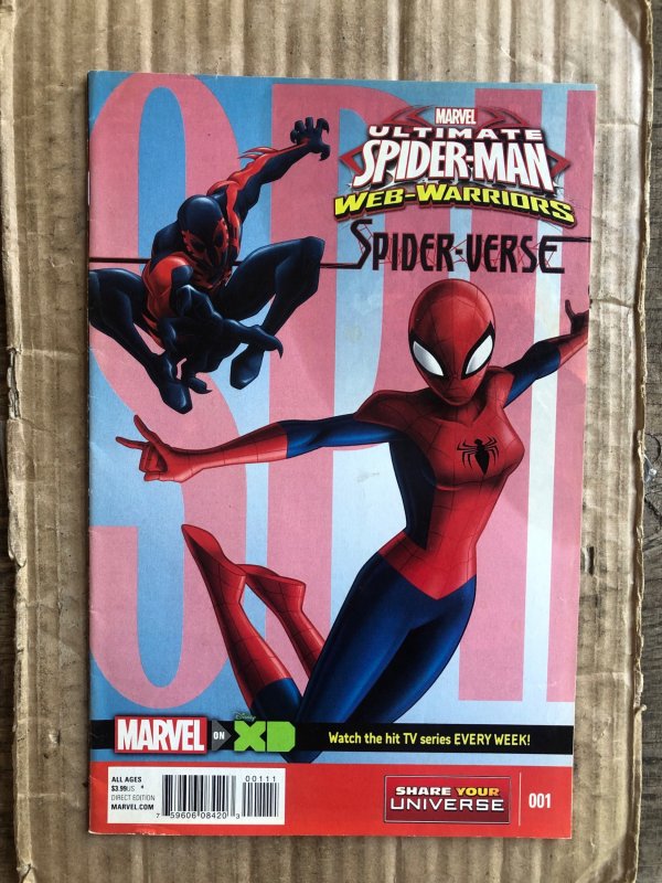 Marvel Universe Ultimate Spider-Man Spider-Verse #1 (2016)