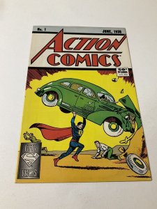 Action Comics 1 Fn Fine 6.0 Reprint  Water Stain DC Comics 