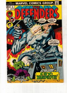 The Defenders #5 (1973) VF/NM PRICE DROP! Hulk, Dr. Strange, Silver Surfer UTAH