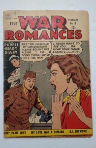 True War Romances #13 (1954) VG- 3.5