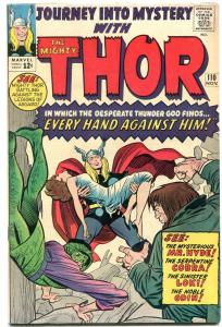JOURNEY INTO MYSTERY #110 1964-THOR-MARVEL-COBRA-ODIN FN/VF