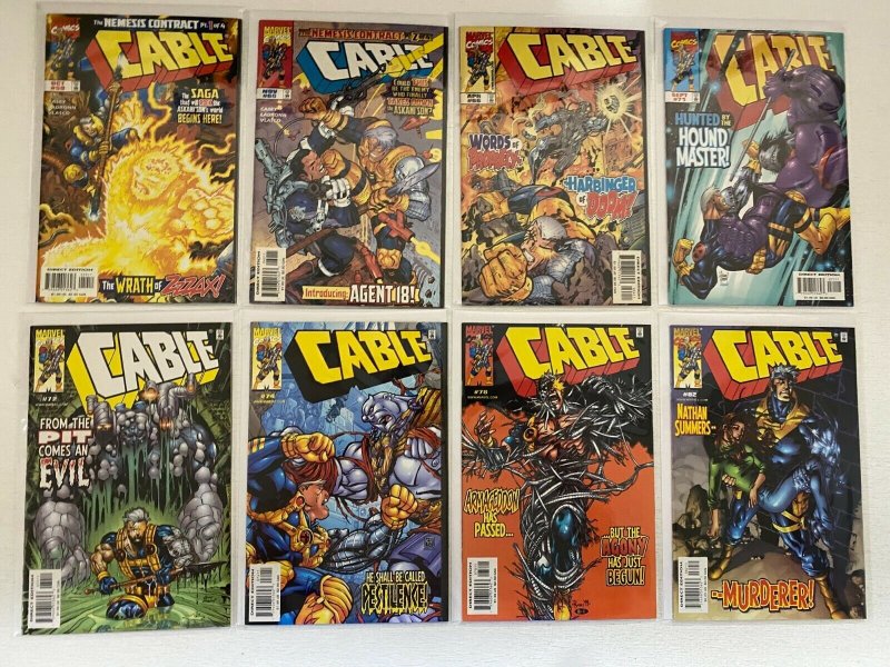 Cable comic lot from:#51-106 (1st series) 28 diff 8.0 VF (1988-2002)