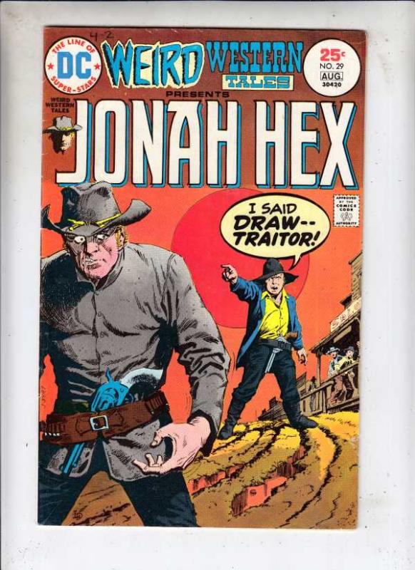 Weird Western Tales #29 (Nov-73) FN Mid-Grade Jonah Hex