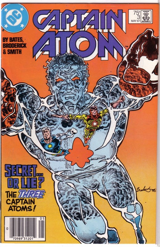 Captain Atom (vol. 2, 1987) # 3 VG/FN Bates/Broderick