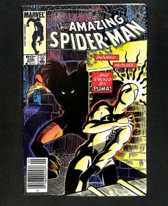 Amazing Spider-Man #256 1st Puma!