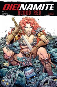 Die!Namite: Blood Red #3 Will Robson Variant Cover Near Mint