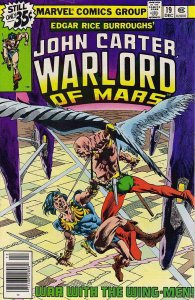 John Carter, Warlord of Mars #19 FN ; Marvel | Chris Claremont