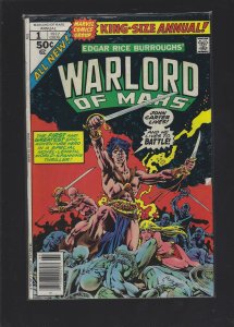 John Carter Warlord of Mars Annual #1 (1977)