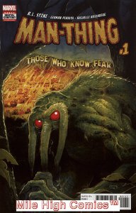 MAN-THING (2017 Series)  (MARVEL) (R. L. STINE) #1 Fair Comics Book 
