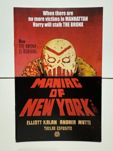 Maniac Of New York # 1 NM Francavilla Variant Cover Aftershock Comic Book 2 J401