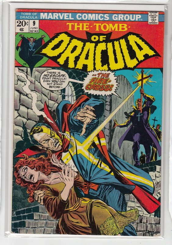 TOMB OF DRACULA (1972 MARVEL) #9 VG- A01320