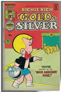 RICHIE RICH GOLD & SILVER (1975-1982) 5 VG May 1976