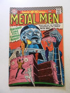 Metal Men #20 (1966) VG- condition bottom staple detached from cover