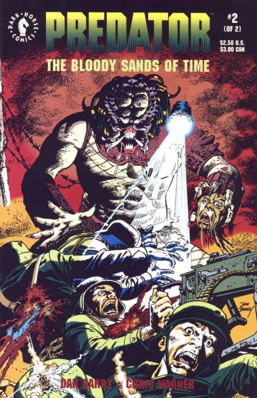 PREDATOR: THE BLOODY SANDS OF TIME #02 (1992) DAN BARRY | TRADE DRESS