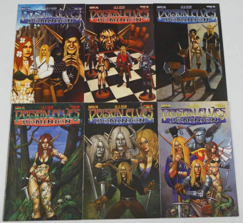 Poison Elves: Dominion #1-6 VF/NM complete series - sirius comics set 2 3 4 5 