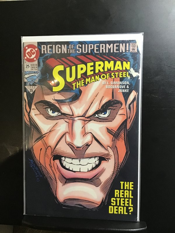 Superman: The Man of Steel #25 (1993)