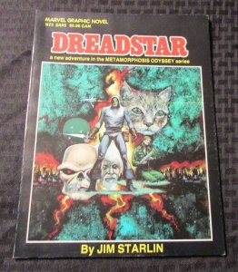 1982 Marvel Graphic Novel #3 DREADSTAR 2nd Printing VF Jim Starlin 
