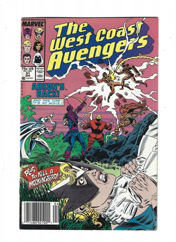 West Coast Avengers #26 through 31 (1987)