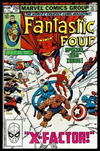 Fantastic Four #250 John Byrne, X-Factor (Jan 1983, Marvel)  9.2 NM-