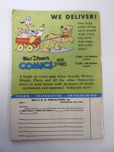 Walt Disney's Comics and Stories #30 (1943) GD Condition see desc