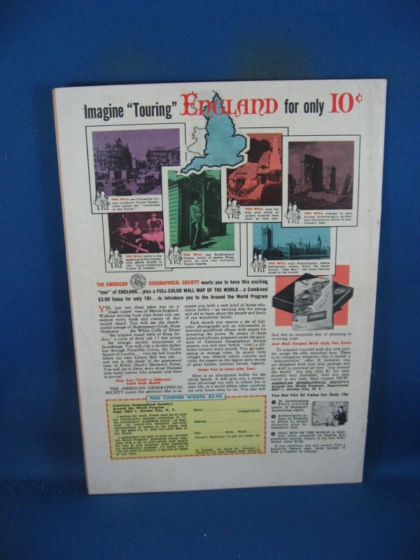 UNCLE SCROOGE 29  VF  DELL BARKS  ISLAND IN THE SKY 1960