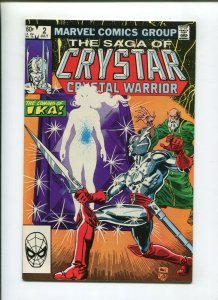 CRYSTAR CRYSTAL WARRIOR #2 (9.2) COMING OF IKA!! 1983