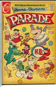 Hanna-Barbera Parade #1 1971-Charlton-1st issue-Flintstones-Dr Monk-VF