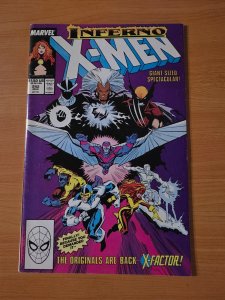 Uncanny X-Men #242 Direct Market Edition ~ VF - NEAR MINT NM ~ 1989 Marvel Comic