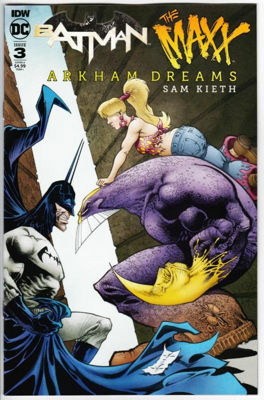 Batman The Maxx Arkham Dreams #3 Cvr A (IDW, 2018) NM