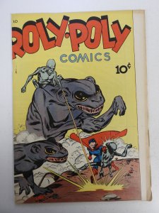 Roly-Poly Comics #10 (1946) VG+ Condition! Off-Center Wrap