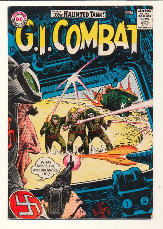 G.I. Combat (1957 series) #106, Fine+ (Actual scan)