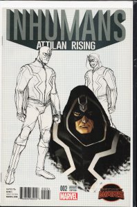 Inhumans: Attilan Rising #2 Design Cover (2015) Inhumans