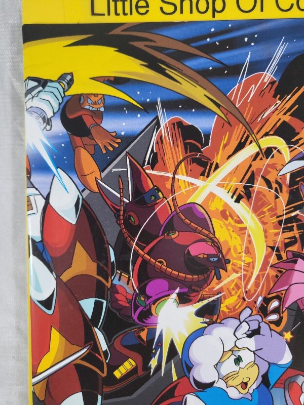 Mega Man #50 Ben Bates Cover F Variant 2015 Archie Comics