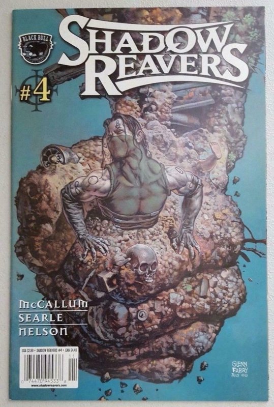 SHADOW REAVERS #4, VF/NM, Glenn Fabry, Black Bull, 2001 2002 more in store