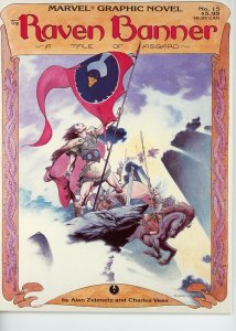 Raven Banner, The  (Marvel Graphic Novel #15)  1984  VF  Vess Art!
