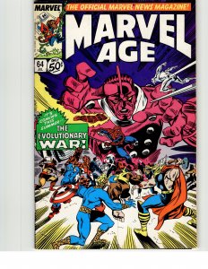 Marvel Age #64 (1988)