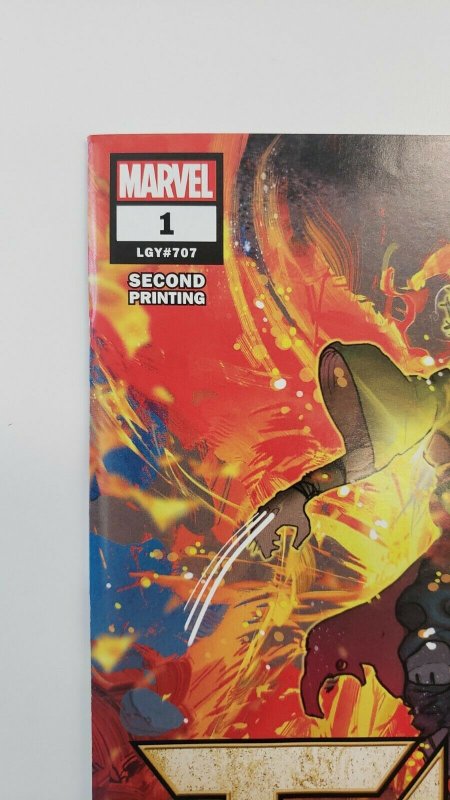 Thor #1 2nd Printing Wolverine as Phoenix Force 2018 Marvel Comics