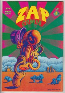 Zap #4 (Jan-68) FN/VF Mid-Grade Mr. Natural, Flakey Font, Wonder Wart Hog, th...