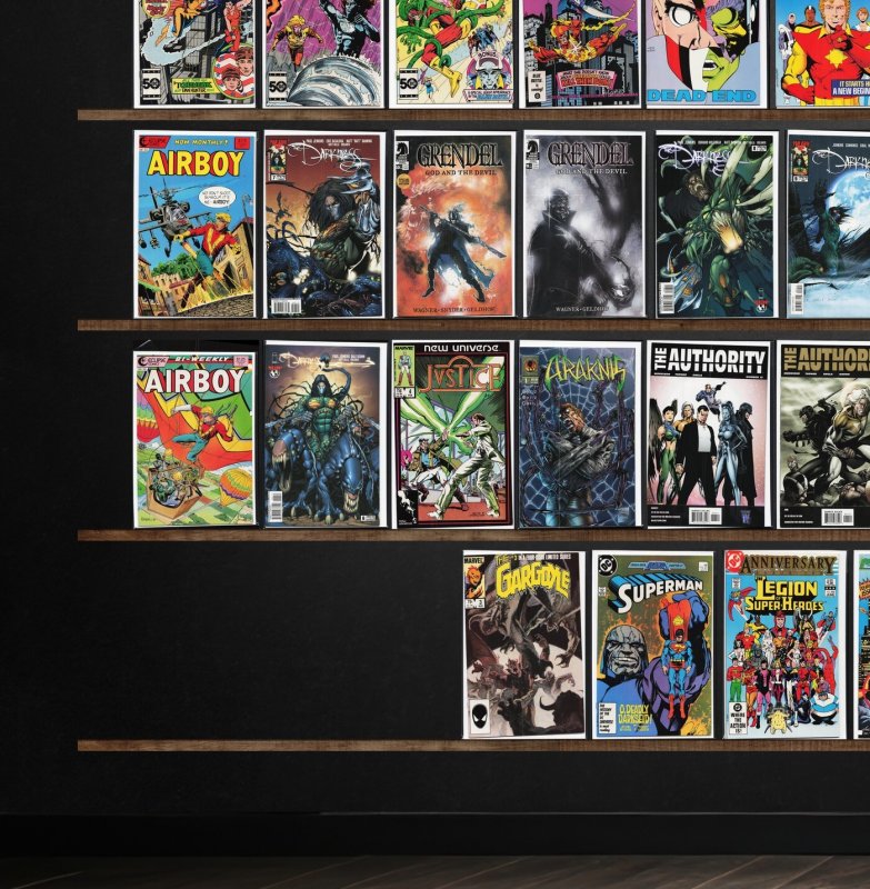 Huge Lot 140+ Comics with Cerebus, Airboy, Jon Sable, Freelance & More!