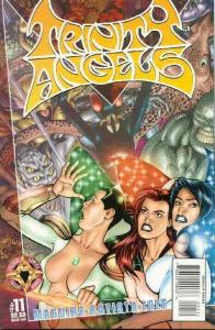 Trinity Angels #11 VF/NM ; Acclaim | Kevin Maguire Penultimate Issue