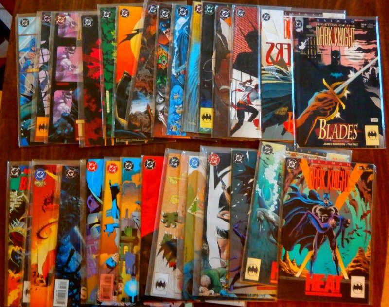 Batman: Legends of the Dark Knight #1-58 (minus 9 iss.) + Ann. comics lot of 67