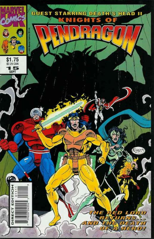 Knights of Pendragon (2nd Series) #15 FN ; Marvel UK | Last Issue Dan Abnett