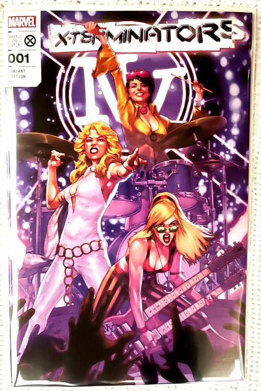 ?~MARVEL~X-TERMINATORS #1~?~JAY ANACLETO TRADE & VIRGIN CONCERT VARIANT SET~?